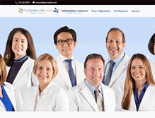 Tablet Screenshot of cgi-health.com